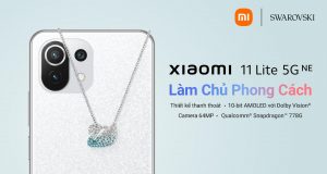 Ra mắt Xiaomi 11 Lite 5G NE bản đặc biệt, hợp tác cùng Swarovski