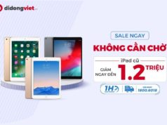 Top 4  iPad cũ dưới 8 triệu đồng đáng được săn đón mùa cuối năm