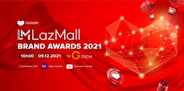 Lazada công bố giải thưởng LazMall Brand Awards 2021