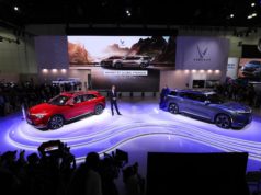VinFast ra mắt thương hiệu xe điện tại Los Angeles Auto Show 2021