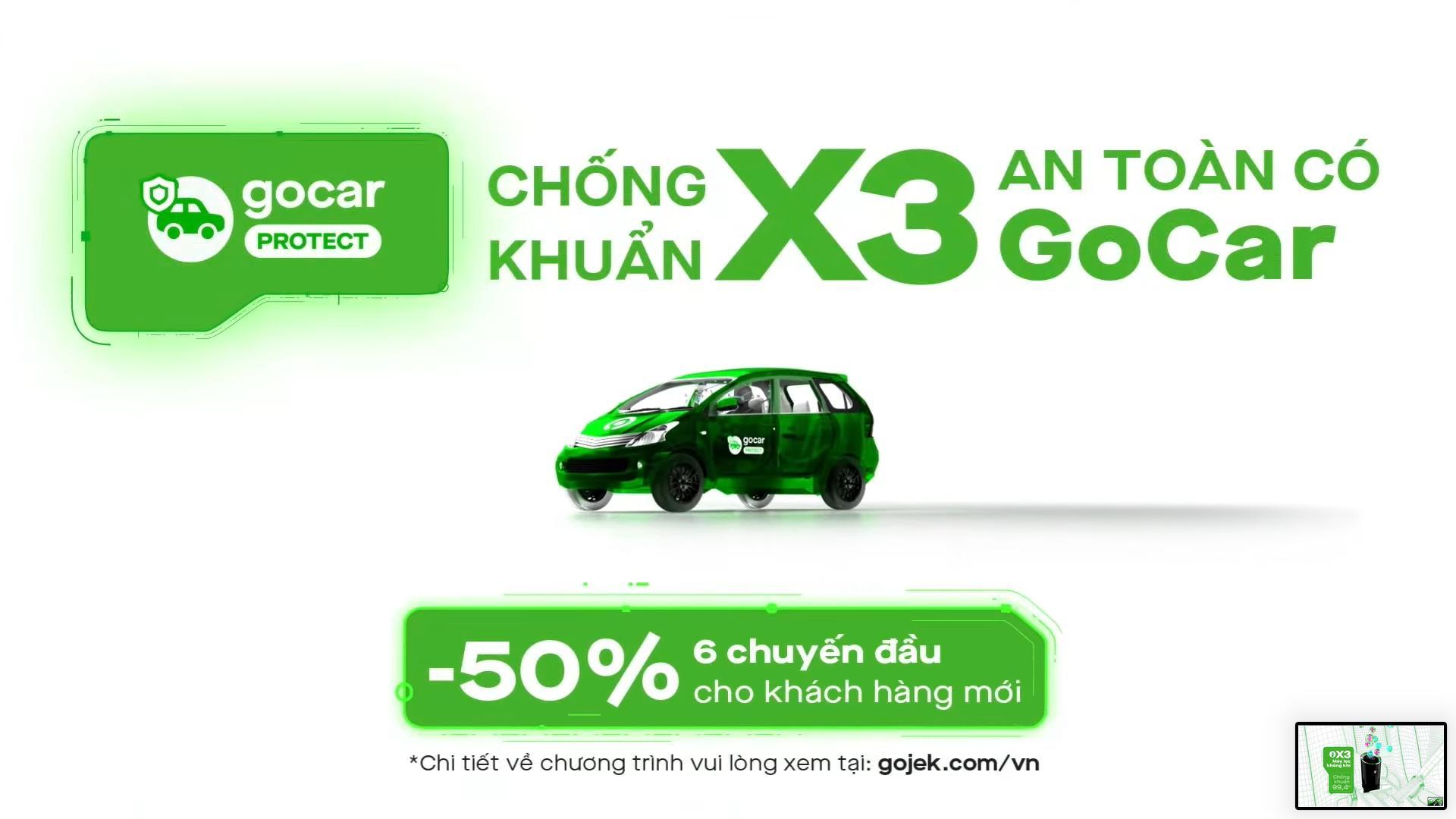 Gojek chính thức mở rộng GoCar để phục vụ người dân tại TPHCM, bắt đầu với dòng sản phẩm GoCar Protect