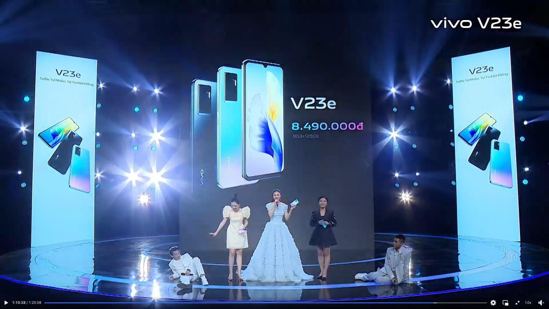 Chính thức ra mắt vivo V23e, bán từ 25.11 giá 8,5 triệu đồng