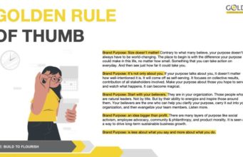 Golden Communication Group giới thiệu bộ công cụ 'brand purpose'
