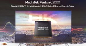 MediaTek công bố dòng chip Pentonic mới cho TV thông minh với Pentonic 2000 cho TV 8K 120Hz Flagship