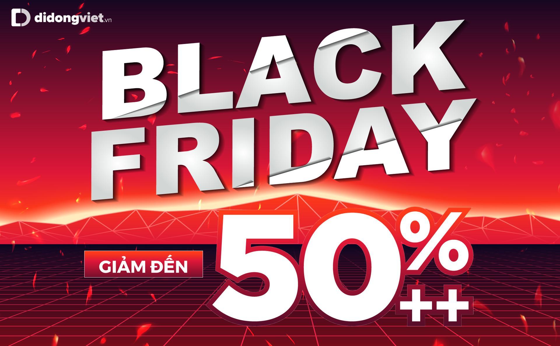 Di Động Việt giảm giá nhiều sản phẩm hơn 50% dịp Black Friday Di Động Việt giảm giá nhiều sản phẩm hơn 50% dịp Black Friday