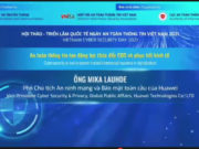 Huawei: An ninh mạng là công cụ đáng tin cậy bảo đảm sự phục hồi kinh tế trong quá trình số hoá