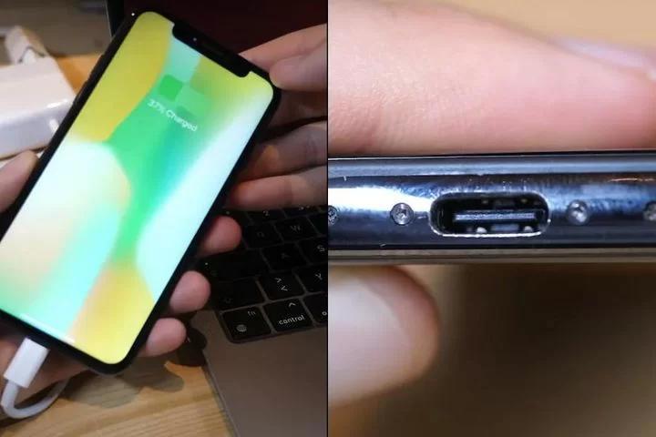 iPhone X 'độ' cổng USB-C đang được đấu giá, có người trả hơn 100 ngàn USD rồi