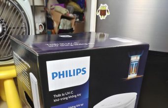 Cận cảnh máy khử trùng không khí Philips dùng tia UVC Cận cảnh máy khử trùng không khí Philips dùng tia UVC