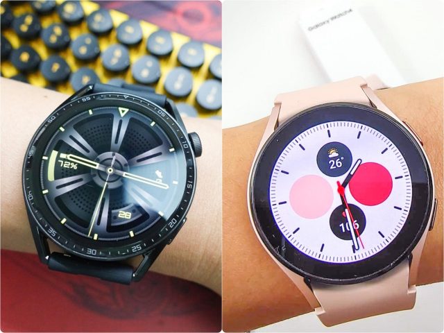 Trải nghiệm nhanh Huawei Watch GT 3 và Samsung Galaxy Watch 4