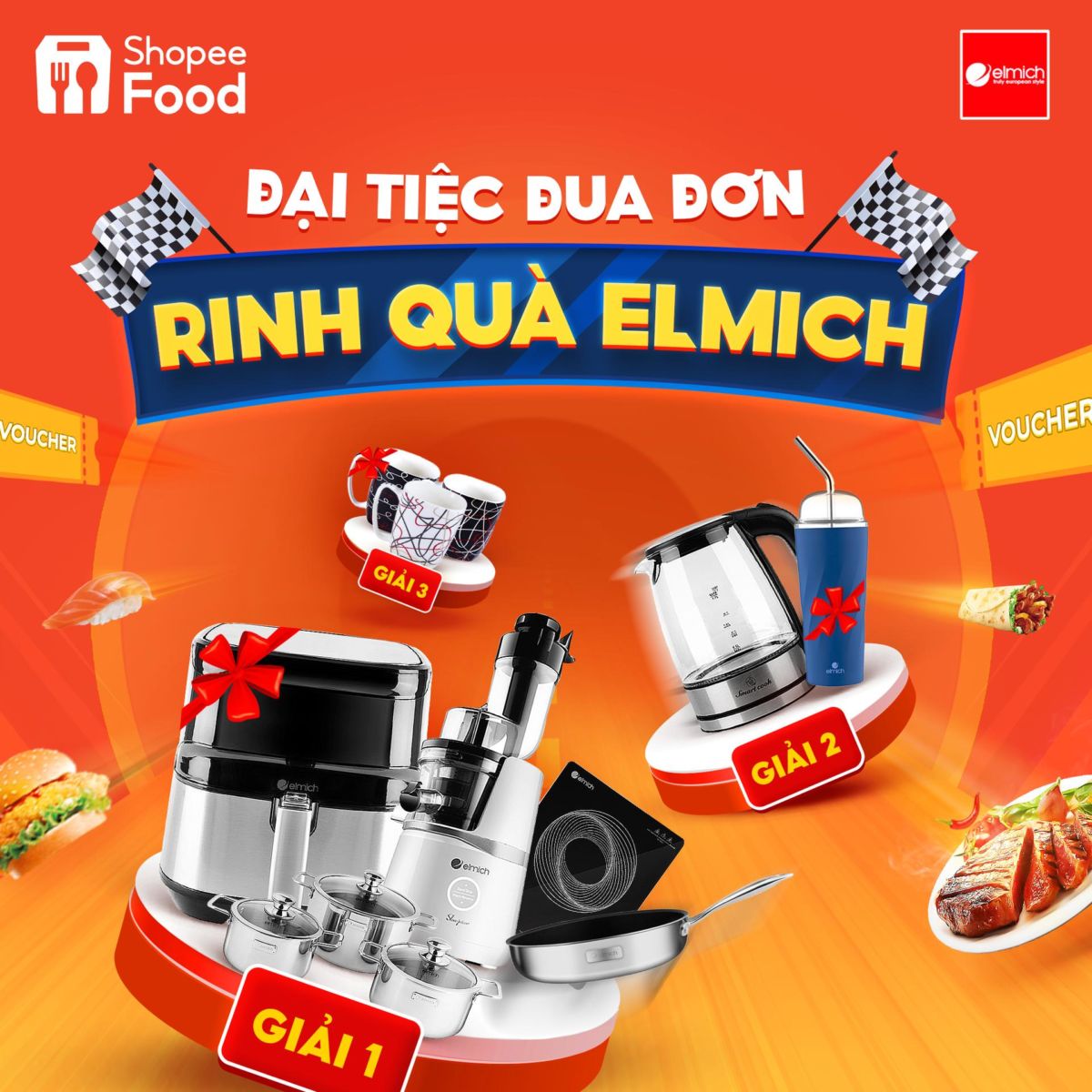 ShopeeFood đánh dấu mùa lễ hội cuối năm với sự kiện hoành tráng 12.12 Siêu Đại Tiệc ShopeeFood đánh dấu mùa lễ hội cuối năm với sự kiện hoành tráng 12.12 Siêu Đại Tiệc