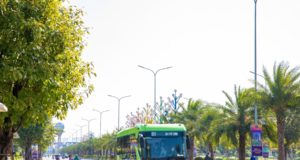 Xe buýt điện VinBus chính thức tham gia mạng lưới vận tải công cộng Hà Nội