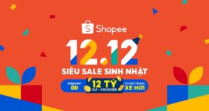 Shopee khởi động sự kiện 12.12 Siêu Sale Sinh Nhật, khép lại năm 2021 với nhiều niềm vui cho người mua sắm