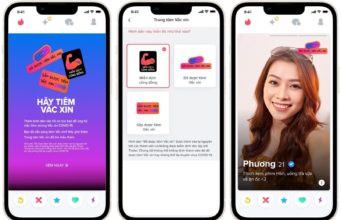 Các thành viên Tinder tại Việt Nam nay có thể thêm tình trạng tiêm chủng trên hồ sơ