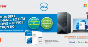 Dell tích hợp bản quyền Windows 11 và Microsoft Office trọn đời vào các sản phẩm máy tính cá nhân