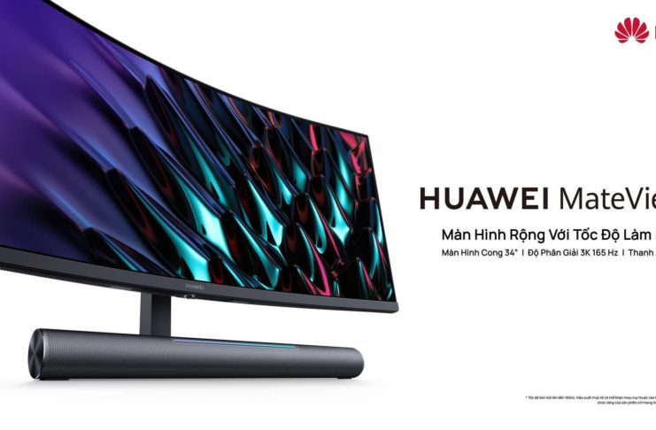 Huawei ra mắt màn hình MateView GT dành cho game thủ tại Việt Nam, giá 14tr900