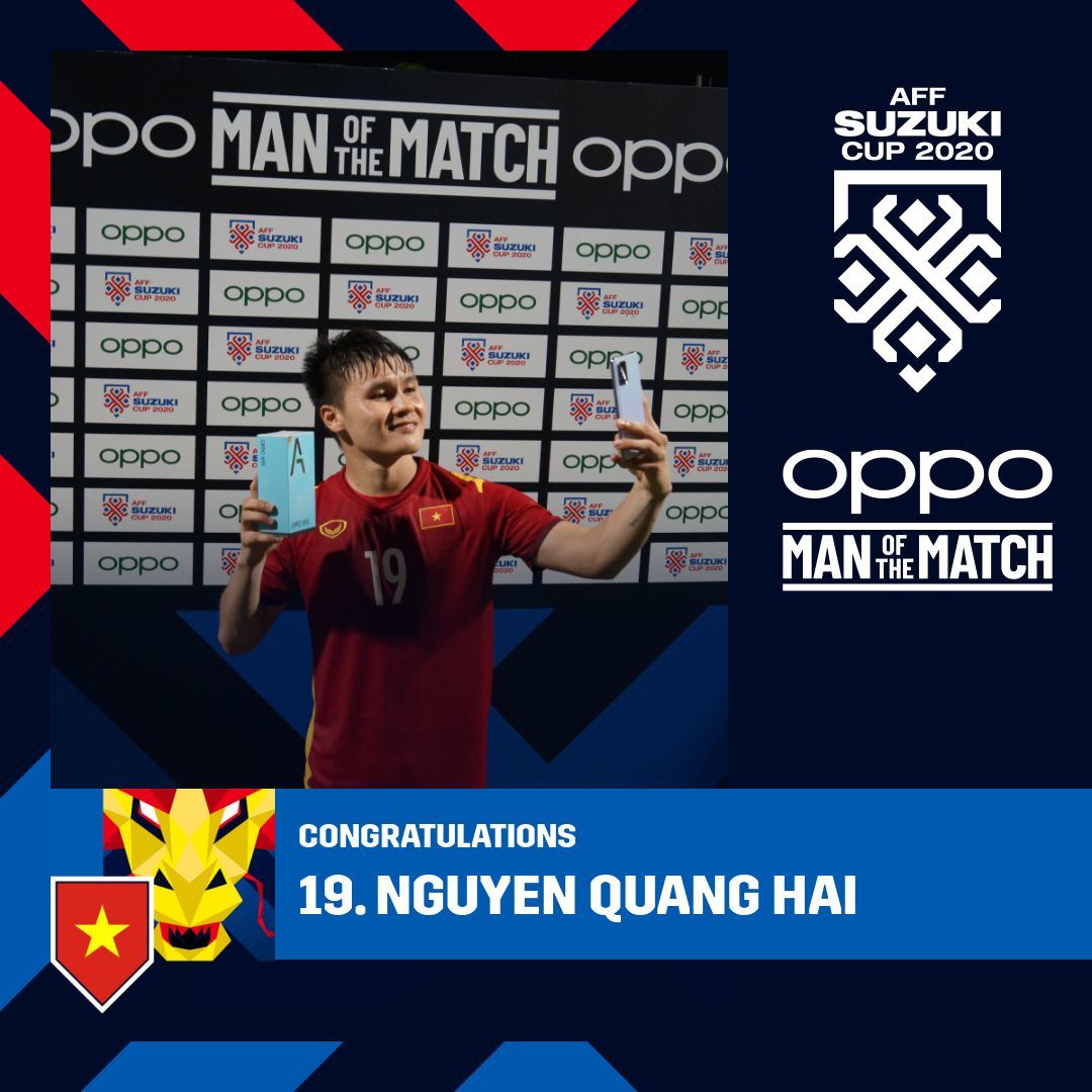 'Man of the Match' trận cầu Việt Nam – Cambodia: Nguyễn Quang Hải 'Man of the Match' trận cầu Việt Nam – Cambodia: Nguyễn Quang Hải