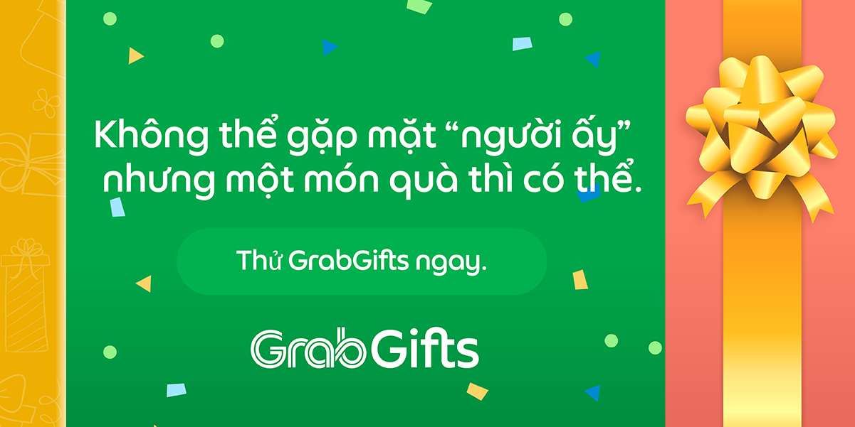 Grab ra mắt thẻ quà tặng GrabGifts Grab ra mắt thẻ quà tặng GrabGifts