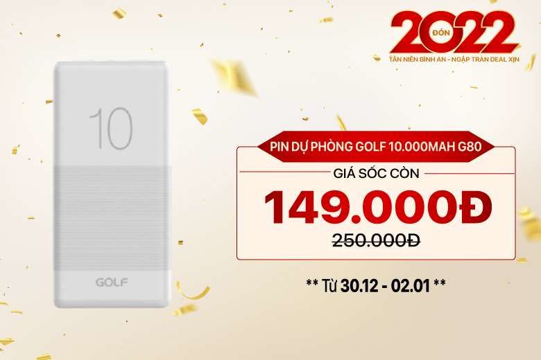 Nhiều điện thoại, phụ kiện công nghệ giảm tới 50% đón Tết Dương lịch 2022 Nhiều điện thoại, phụ kiện công nghệ giảm tới 50% đón Tết Dương lịch 2022
