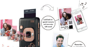 Fujifilm Instax Mini LiPlay: máy chụp ảnh lấy liền có cả âm thanh