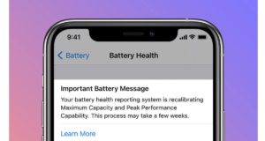 Nhận được thông báo này, người dùng iPhone sẽ được thay pin miễn phí