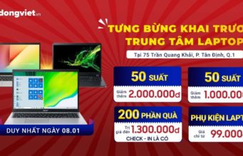 Di Động Việt khai trương Trung tâm chuyên Laptop và phụ kiện Laptop chính hãng