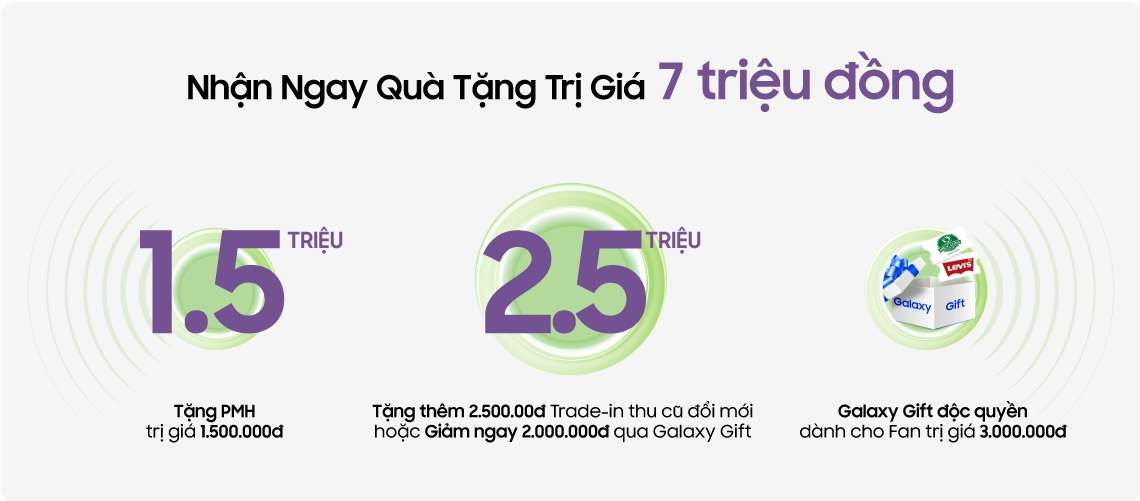 Samsung Galaxy S21 FE chính thức mở bán tại Việt Nam kèm bộ quà tặng lên đến 7 triệu đồng Samsung Galaxy S21 FE chính thức mở bán tại Việt Nam kèm bộ quà tặng lên đến 7 triệu đồng