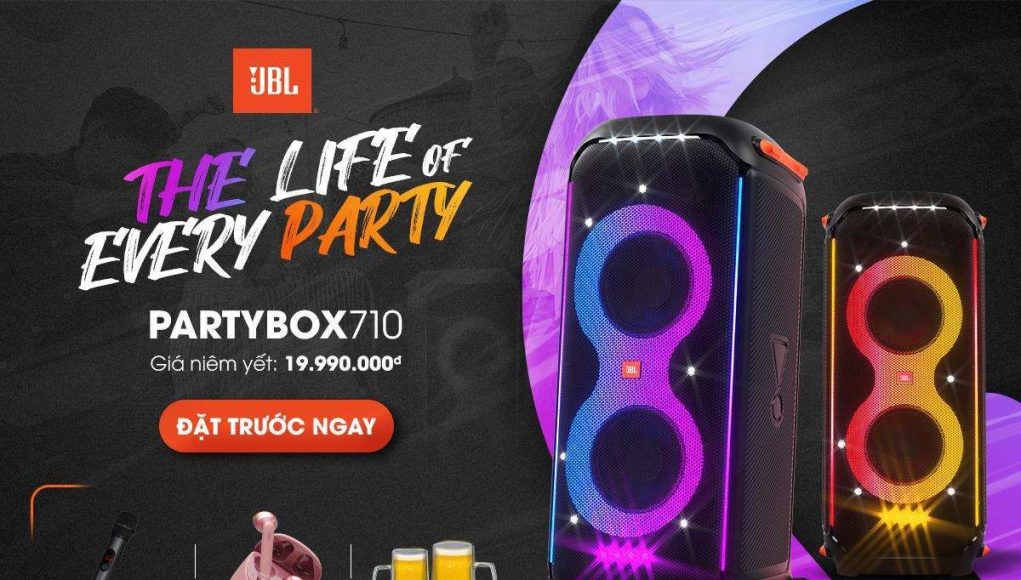 Ra mắt loa JBL PartyBox 710 'ông trùm tiệc tùng'