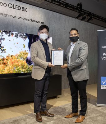 TV Samsung QLED và Lifestyle 2022 nhận chứng nhận An toàn, Dịu mắt và Chuẩn màu