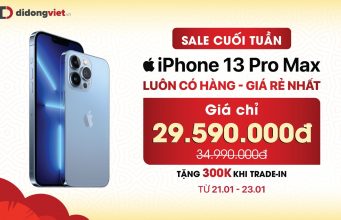 Thị trường công nghệ cận Tết: bùng nổ nhờ hàng loạt điện thoại và phụ kiện công nghệ giảm sốc đến 50%
