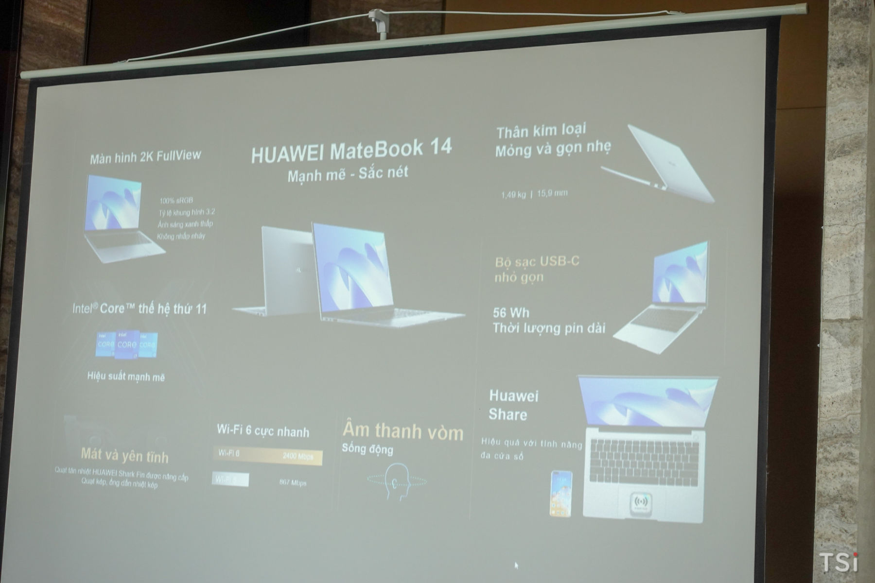 Huawei MateBook 14 ra mắt: tỉ lệ khung hình 3:2, giá dưới 20 triệu đồng
