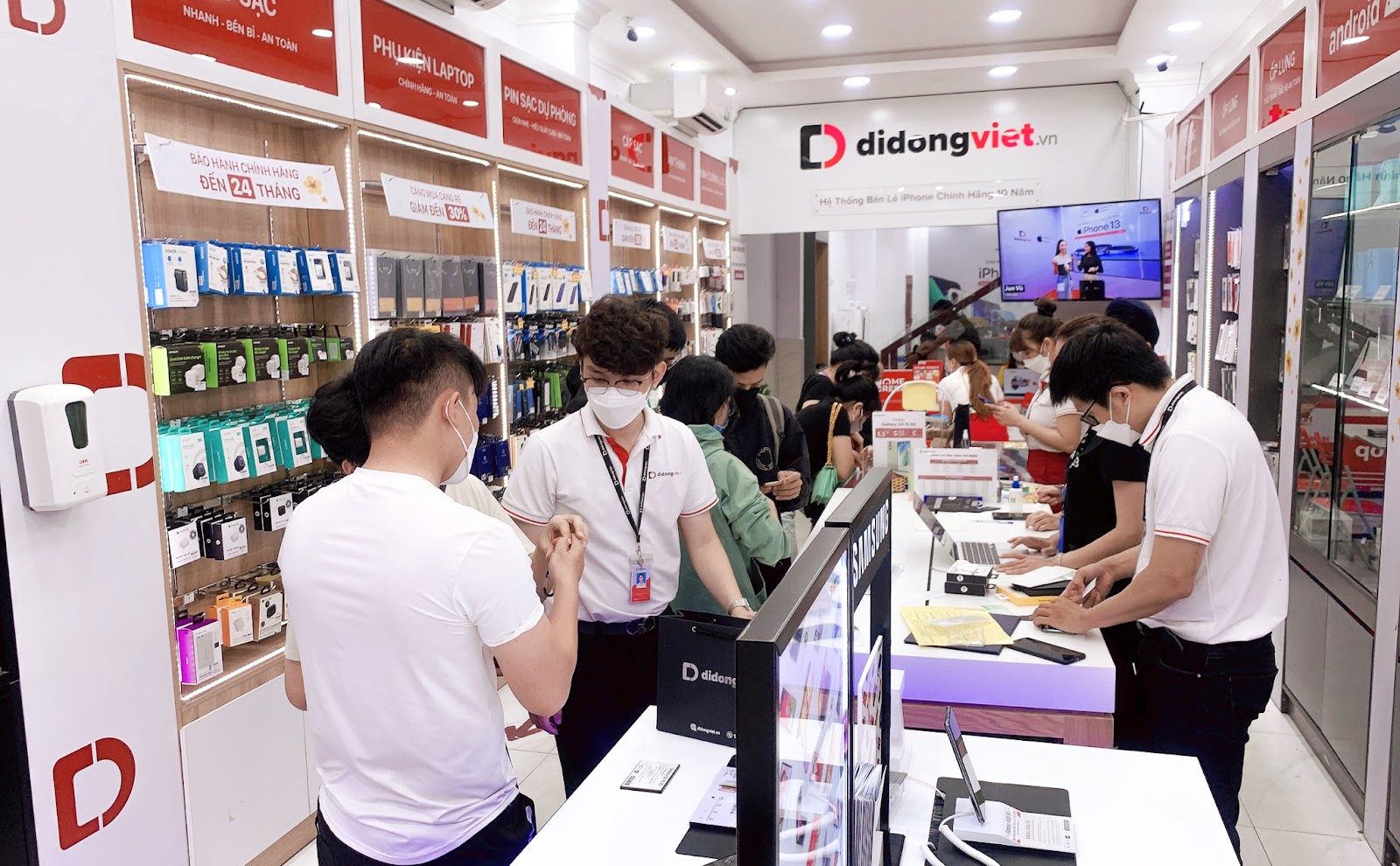 Hệ thống bán lẻ Di Động Việt mở cửa xuyên Tết Hệ thống bán lẻ Di Động Việt mở cửa xuyên Tết