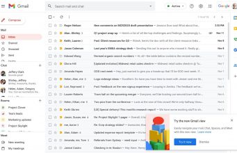 Gmail sẽ 'đại tu' giao diện vào tuần sau