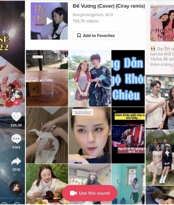 Những xu hướng hàng đầu tháng 01.2022 trên TikTok