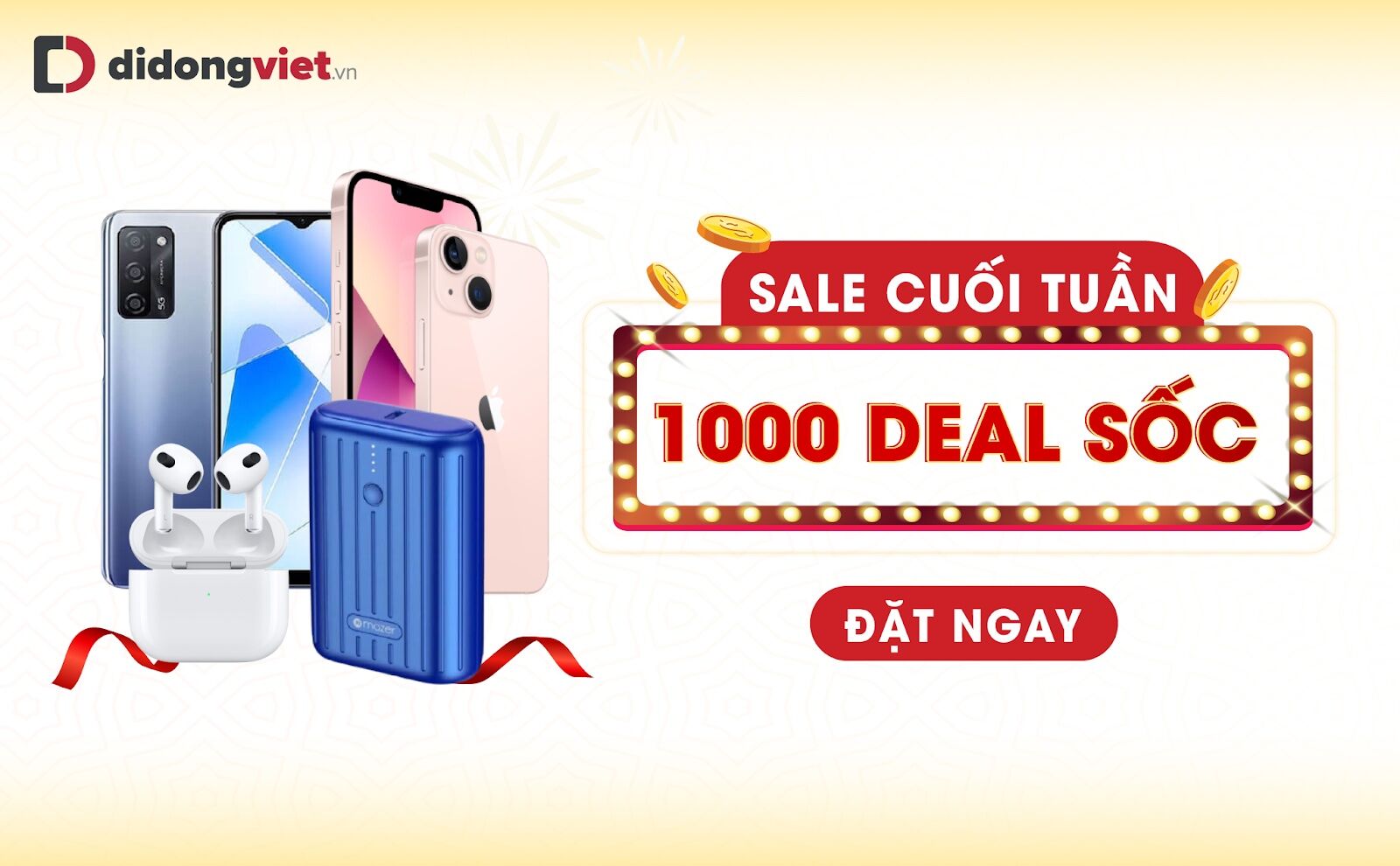 Cuối tuần, Di Động Việt giảm đến nửa giá cho điện thoại, phụ kiện Cuối tuần, Di Động Việt giảm đến nửa giá cho điện thoại, phụ kiện