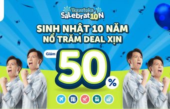 Traveloka kỷ niệm Sinh nhật 10 năm Traveloka kỷ niệm Sinh nhật 10 năm