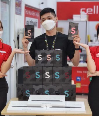 CellphoneS mở bán hơn 3000 đơn đặt mua Galaxy S22 series vào 6h sáng