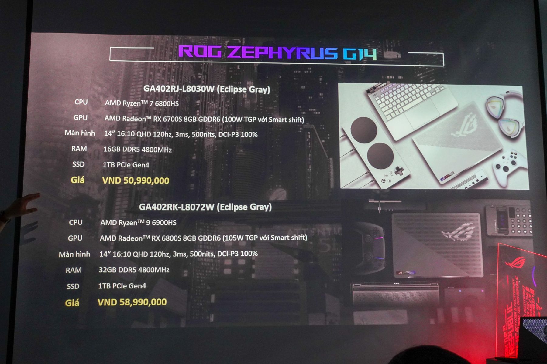 ASUS ROG Zephyrus G14 (2022) lên kệ, giá từ 51 triệu ASUS ROG Zephyrus G14 (2022) lên kệ, giá từ 51 triệu