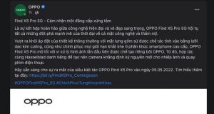 OPPO Find X5 Pro 5G ra mắt tại VN ngày 5.5