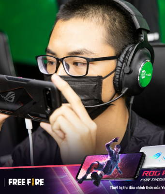 ROG Phone 5s là thiết bị thi đấu chính thức của giải đấu Free Fire Yomost VFL Spring 2022
