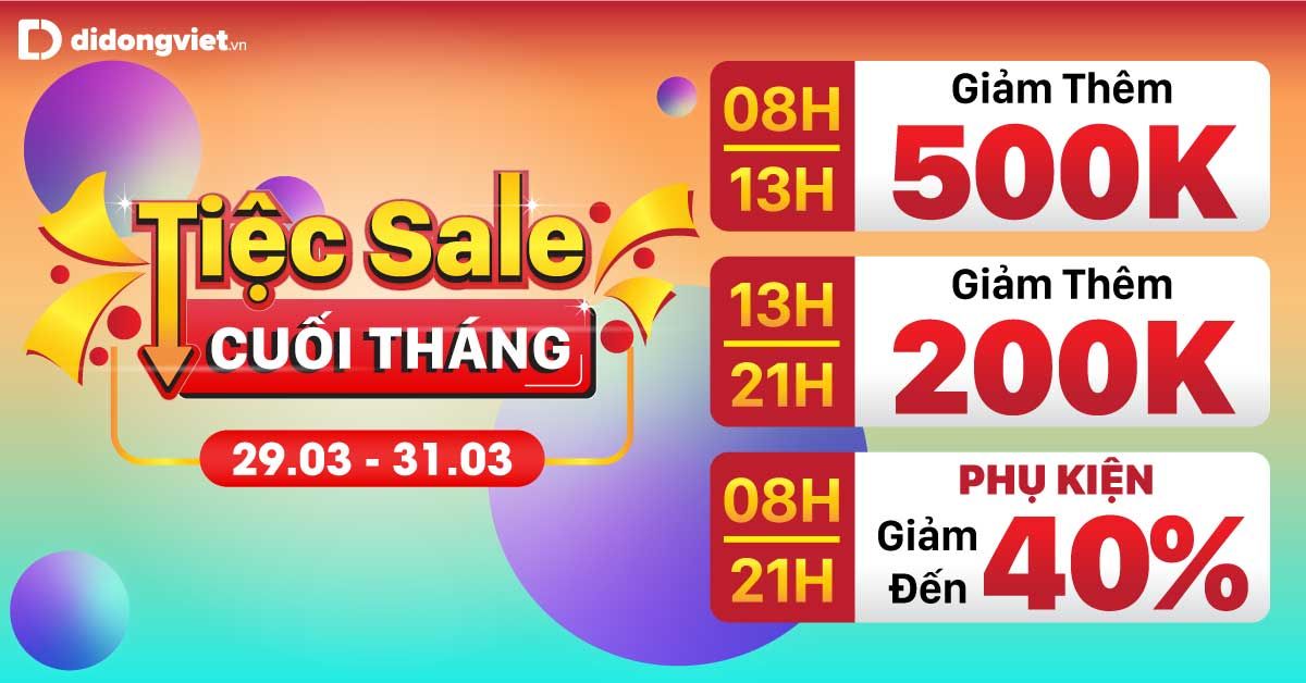 Top 5 smartphone giảm giá nhiều nhất, đáng mua cuối tháng 3 Top 5 smartphone giảm giá nhiều nhất, đáng mua cuối tháng 3