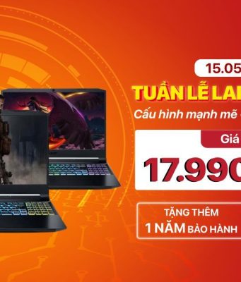 Giá bán laptop giảm mạnh giữa tháng 5, dòng gaming giảm đến 5 triệu đồng