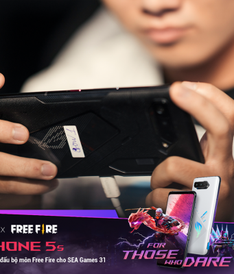 ROG Phone 5s là thiết bị thi đấu bộ môn Free Fire cho SEA Games 31