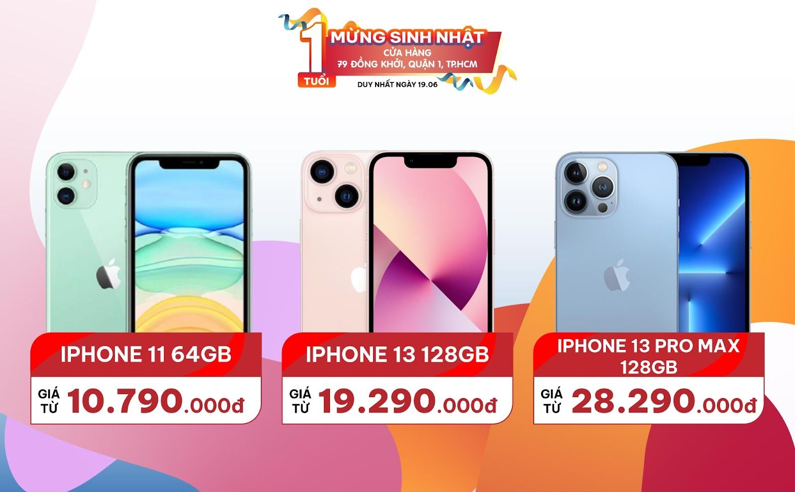 Đại lý bán lẻ mừng sinh nhật, điện thoại và phụ kiện công nghệ giảm đến nửa giá Đại lý bán lẻ mừng sinh nhật, điện thoại và phụ kiện công nghệ giảm đến nửa giá