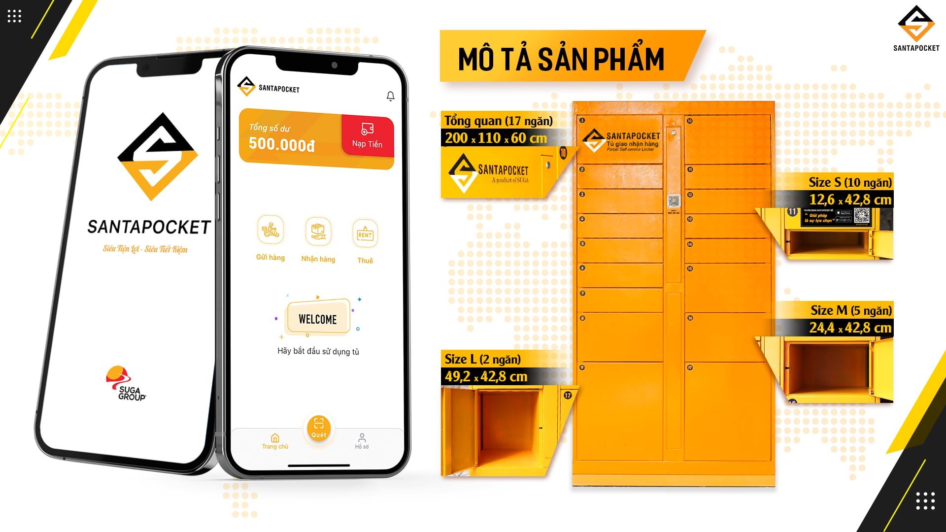 SantaPocket: tủ giao hàng thông minh 4.0 SantaPocket: tủ giao hàng thông minh 4.0