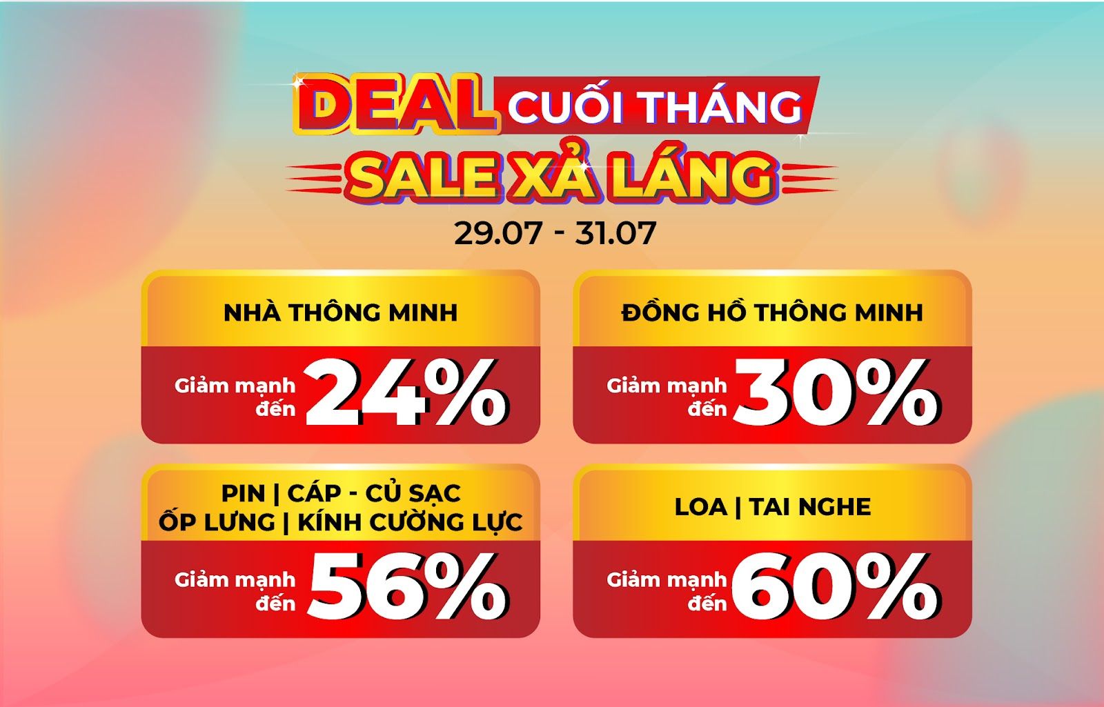 Di Động Việt giảm giá smartphone hơn 8 triệu, phụ kiện đến 65% Di Động Việt giảm giá smartphone hơn 8 triệu, phụ kiện đến 65%