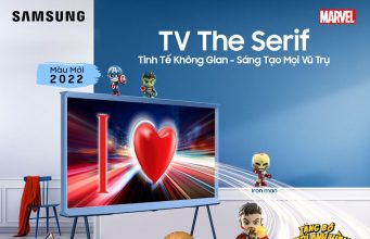 Samsung ra mắt TV The Serif 2022, có quà tặng cho Fan Marvel