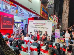 Ảnh sự kiện trải nghiệm Galaxy Z tại Di Động Việt