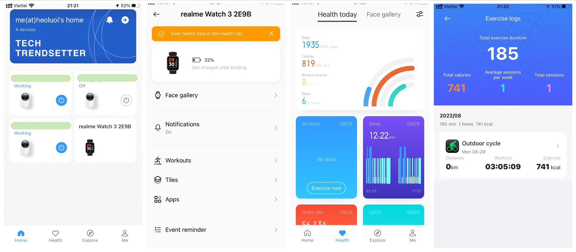 Realme Watch 3: thiết kế đẹp, hữu ích, giá tốt Realme Watch 3: thiết kế đẹp, hữu ích, giá tốt
