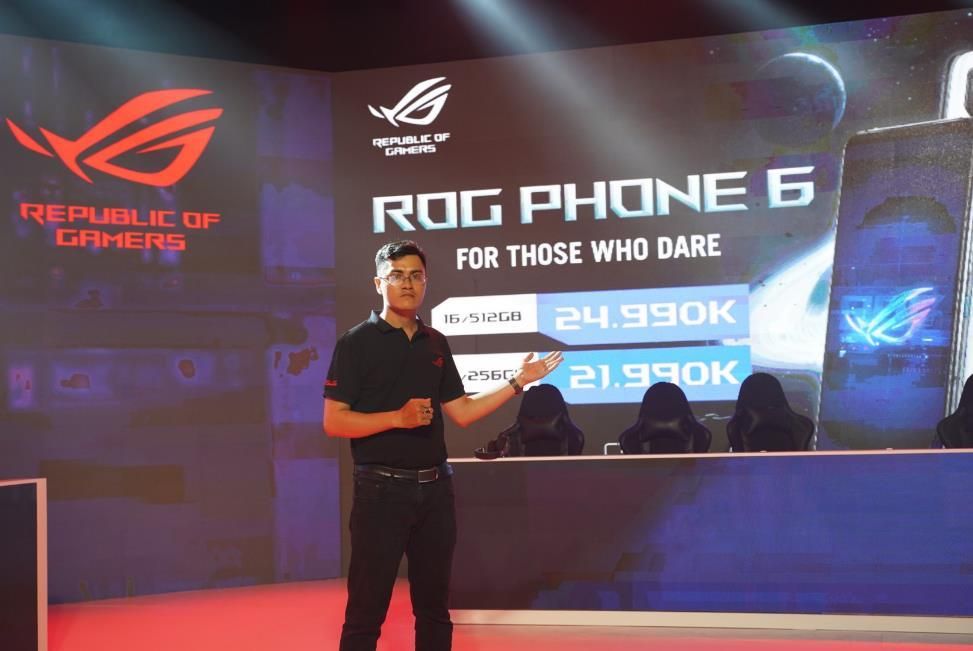 ROG Phone 6 bán từ hôm nay giá 22 triệu đồng ROG Phone 6 bán từ hôm nay giá 22 triệu đồng