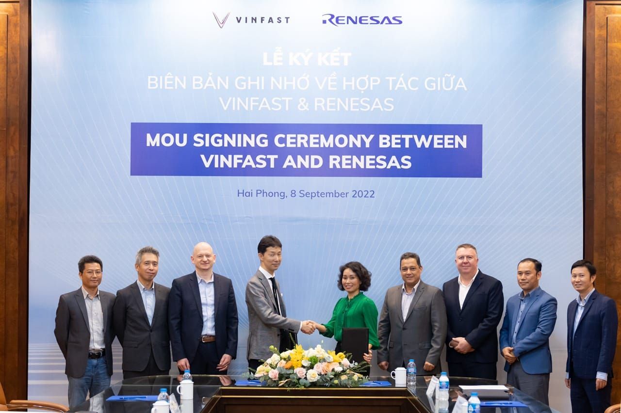VinFast và Renesas hợp tác phát triển công nghệ ô tô điện VinFast và Renesas hợp tác phát triển công nghệ ô tô điện